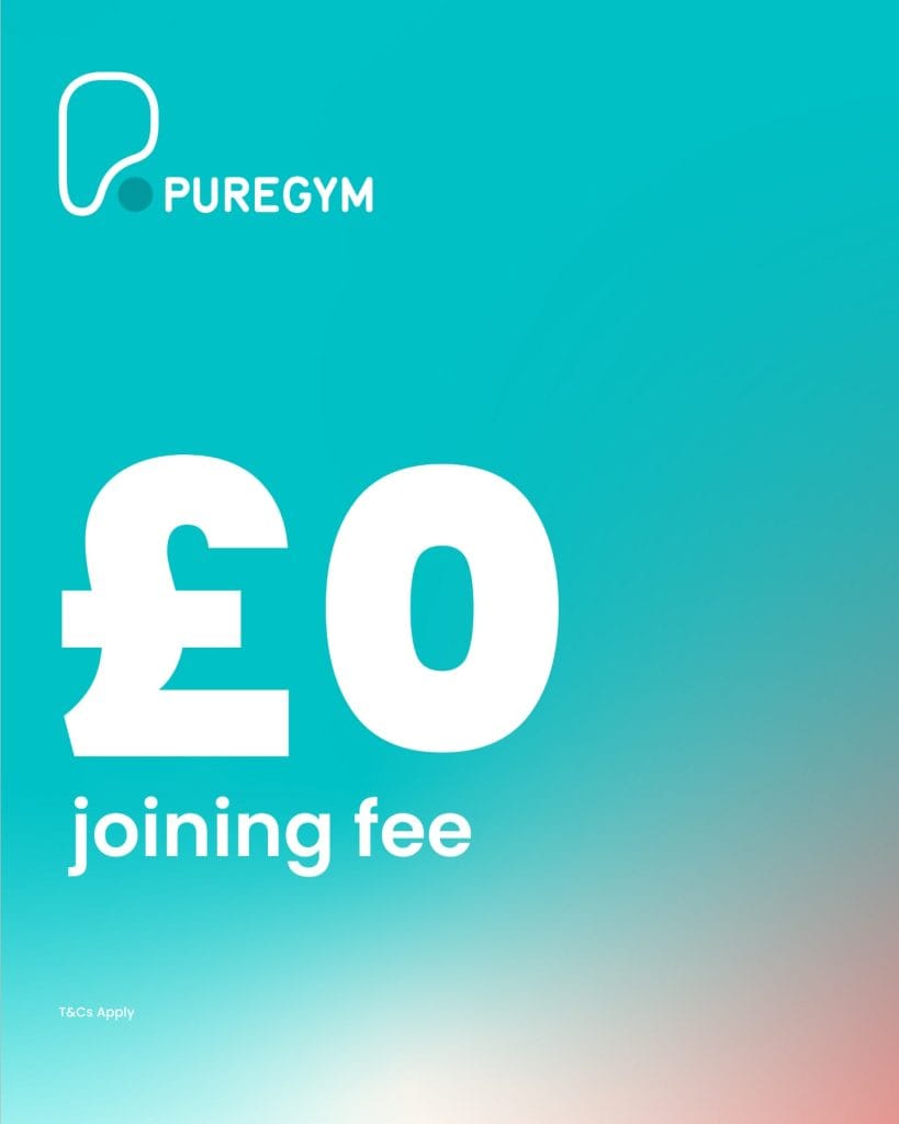 PureGym – No Joining Fee Offer 16 PureGym No Joining Fee Offe