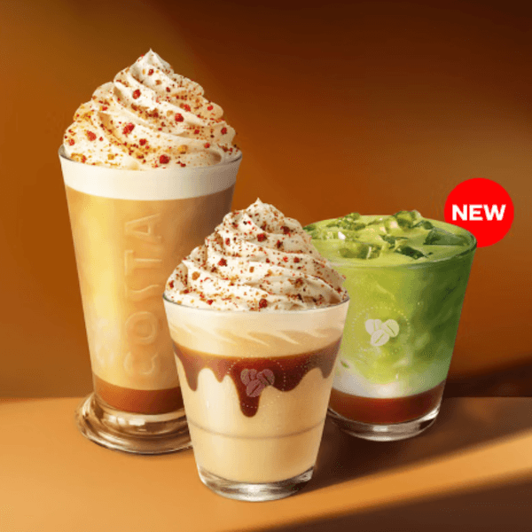 Costa Autumn Menu